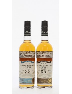 WHISKY DOUGLAS LAING'S OLD PARTICULAR CAOL ILA & CAMBUS 35 ANS