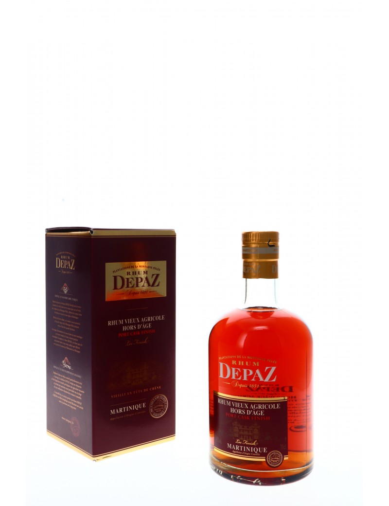 RHUM DEPAZ PORT CASK FINISH 45° 70CL