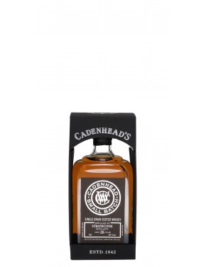 WHISKY CADENHEAD'S STRATHCLYDE 26 ANS 58,1°   70CL