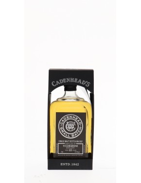 WHISKY CADENHEAD'S TULLIBARDINE 22 ANS 47,3°   70CL