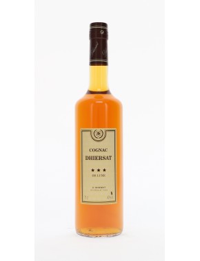 COGNAC DHIERSAT DE LUXE 3 ANS 40°   70CL