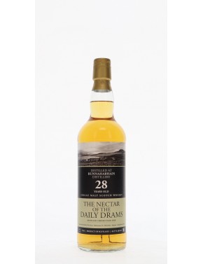 WHISKY THE DAILY DRAMS BUNNAHABHAIN 28 ANS 43,5°   70CL