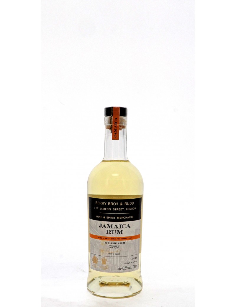 RHUM BERRY BROS CLASSIC RANGE JAMAICA 40,5°   70CL