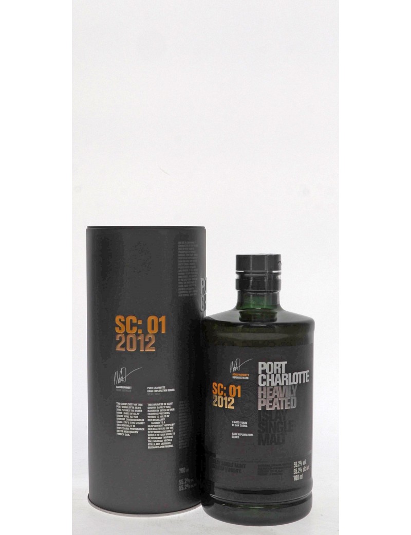 WHISKY PORT CHARLOTTE SC:01 2012 55,2°   70CL
