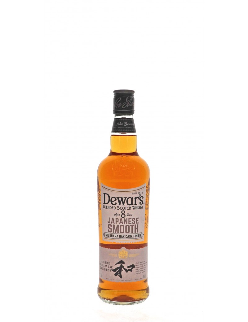 WHISKY DEWAR'S 8 ANS JAPANESE SMOOTH 40°   70CL