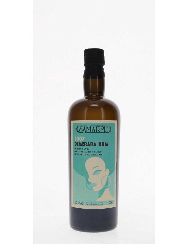 RHUM SAMAROLI DEMERARA 2007 - 2020   45°   70CL