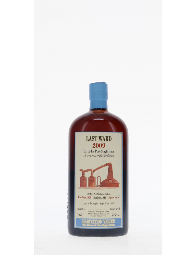 RHUM VELIER LAST WARD 2009 59°   70CL