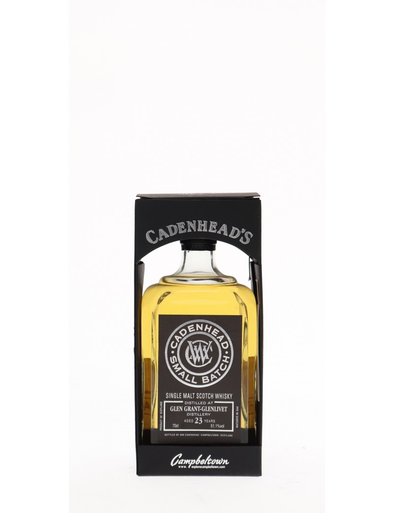 WHISKY CADENHEAD'S GLEN GRANT 23 ANS 51,1°   70CL