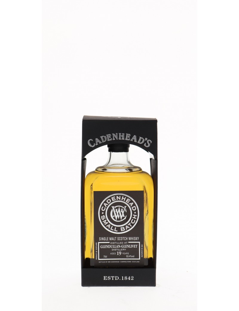 WHISKY CADENHEAD'S GLENDULLAN 19 ANS 53,4°   70CL