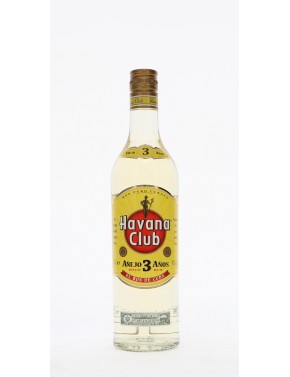 RHUM HAVANA CLUB 3 ANS 37.5°   70CL