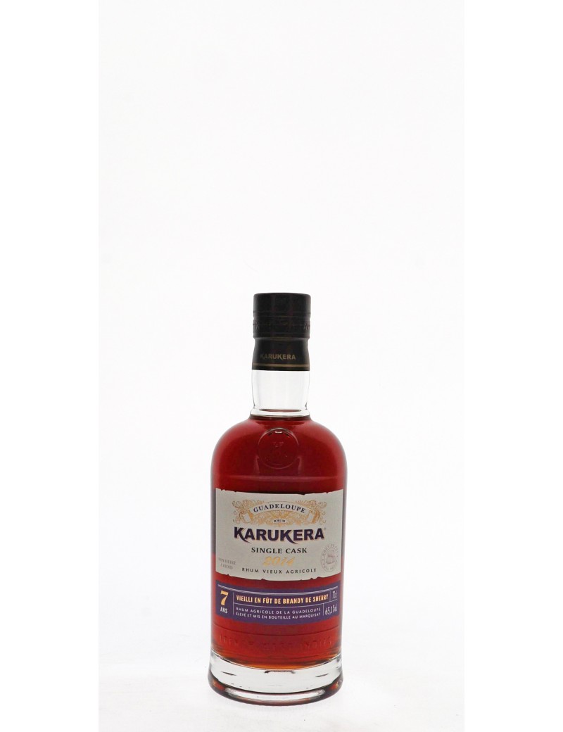 RHUM KARUKERA SINGLE CASK 2014 65,1°   70CL