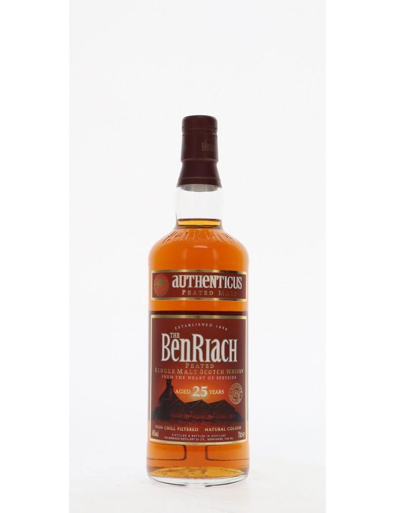 WHISKY BENRIACH 25 ANS 46°   70CL