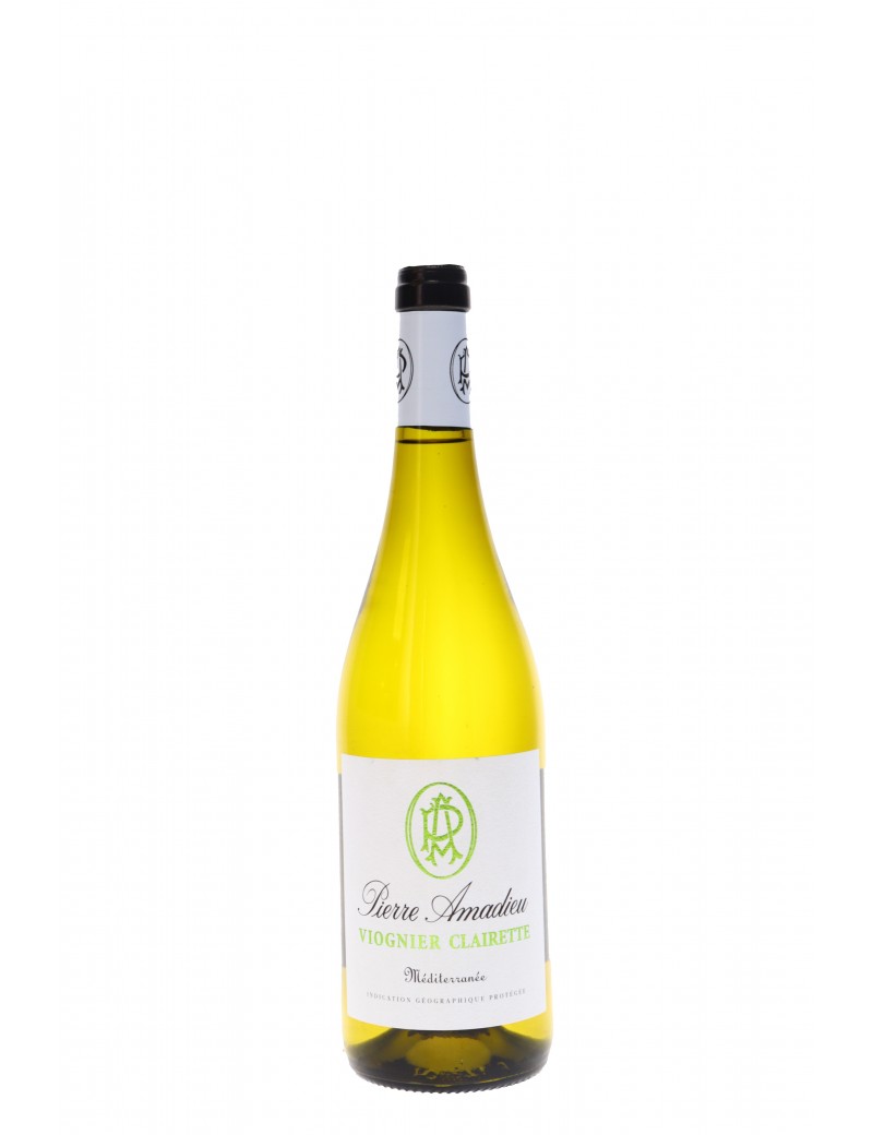 IGP MEDITERRANEE VIOGNIER CLAIRETTE PIERRE AMADIEU