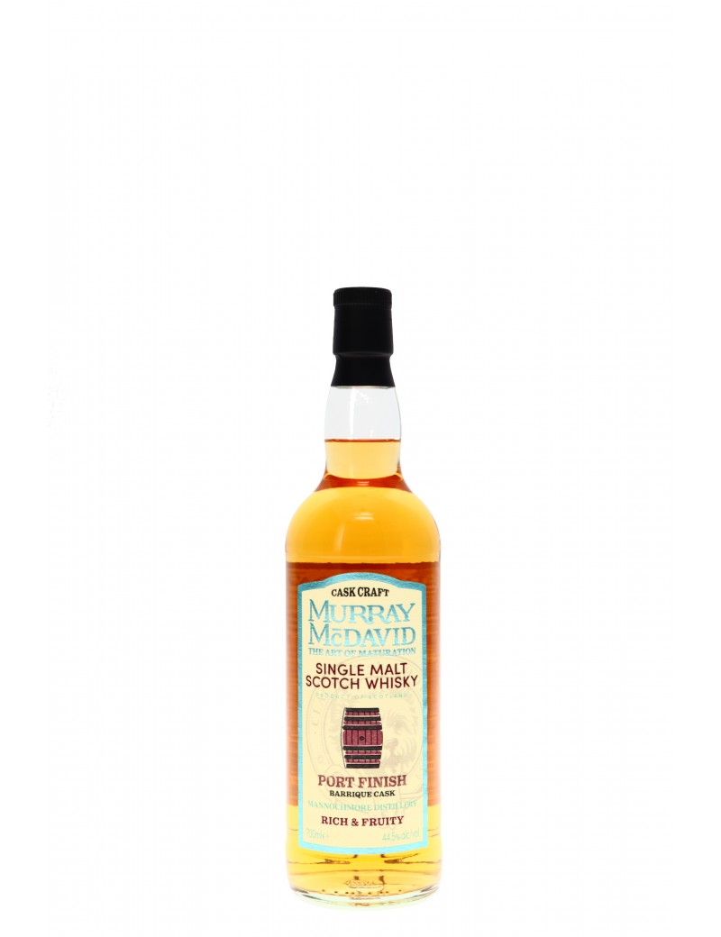 WHISKY MURRAY McDAVID MANNOCHMORE PORT 44,5°   70CL