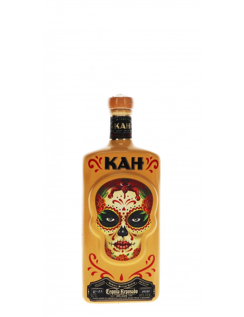 TEQUILA KAH REPOSADO 40°   70CL