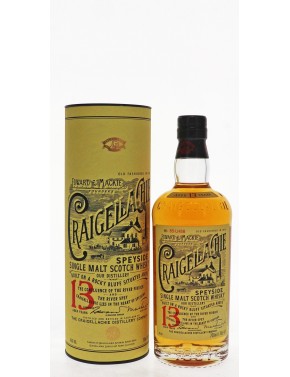 WHISKY CRAIGELLACHIE 13 ANS 46°   70CL