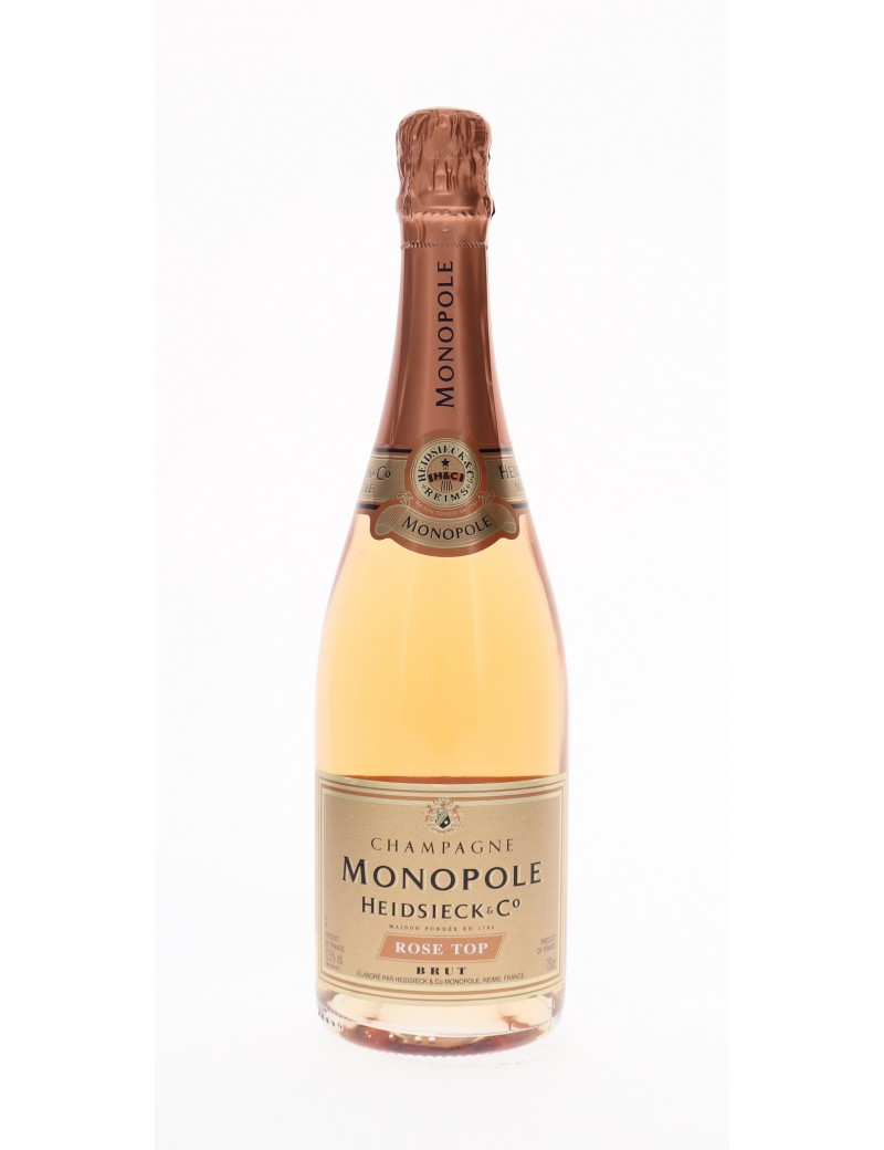 CHAMPAGNE HEIDSIECK MONOPOLE ROSE TOP