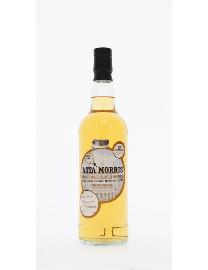 WHISKY ASTA MORRIS GLEN MORAY 23 ANS 49,7°   70CL