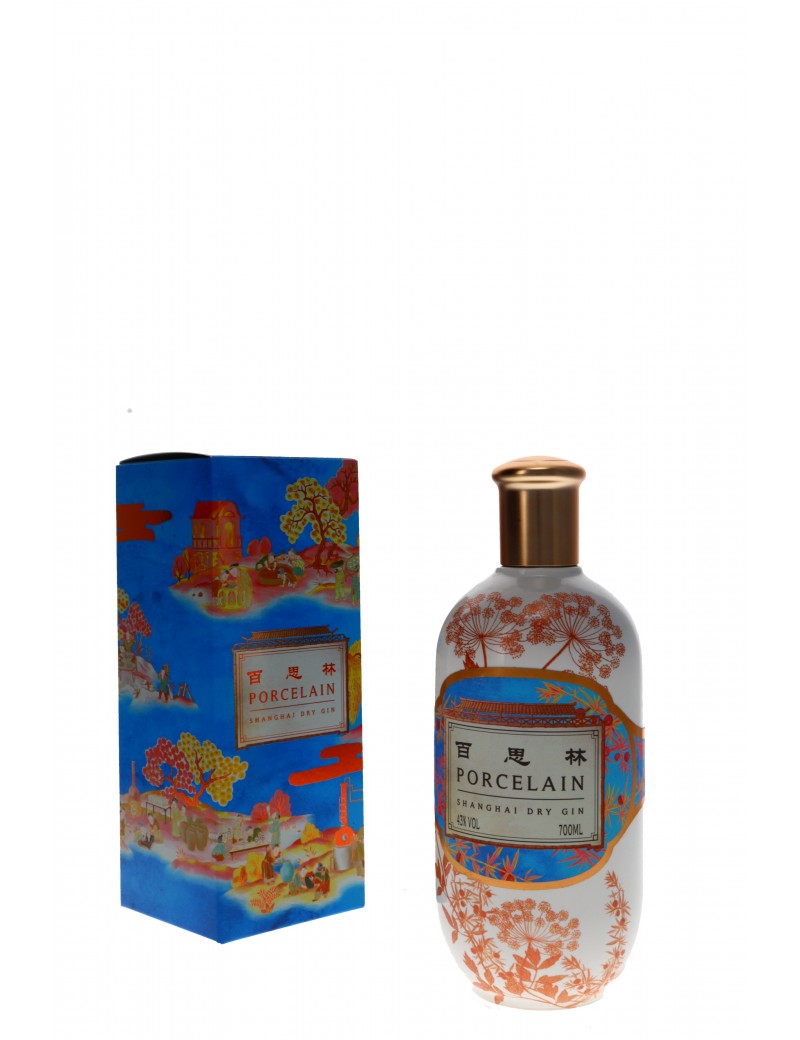 GIN PORCELAIN SHANGAI DRY 43° 70CL