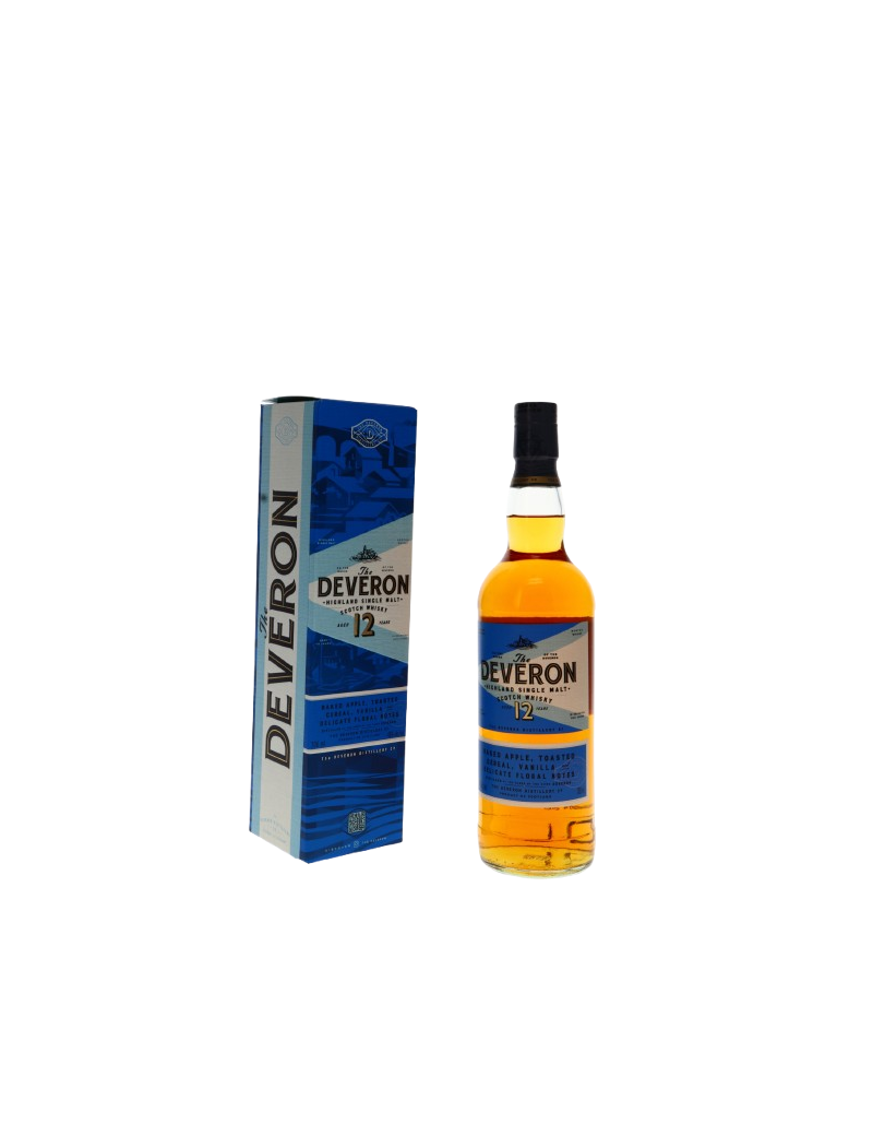 WHISKY THE DEVERON 12 ANS 40°   70CL