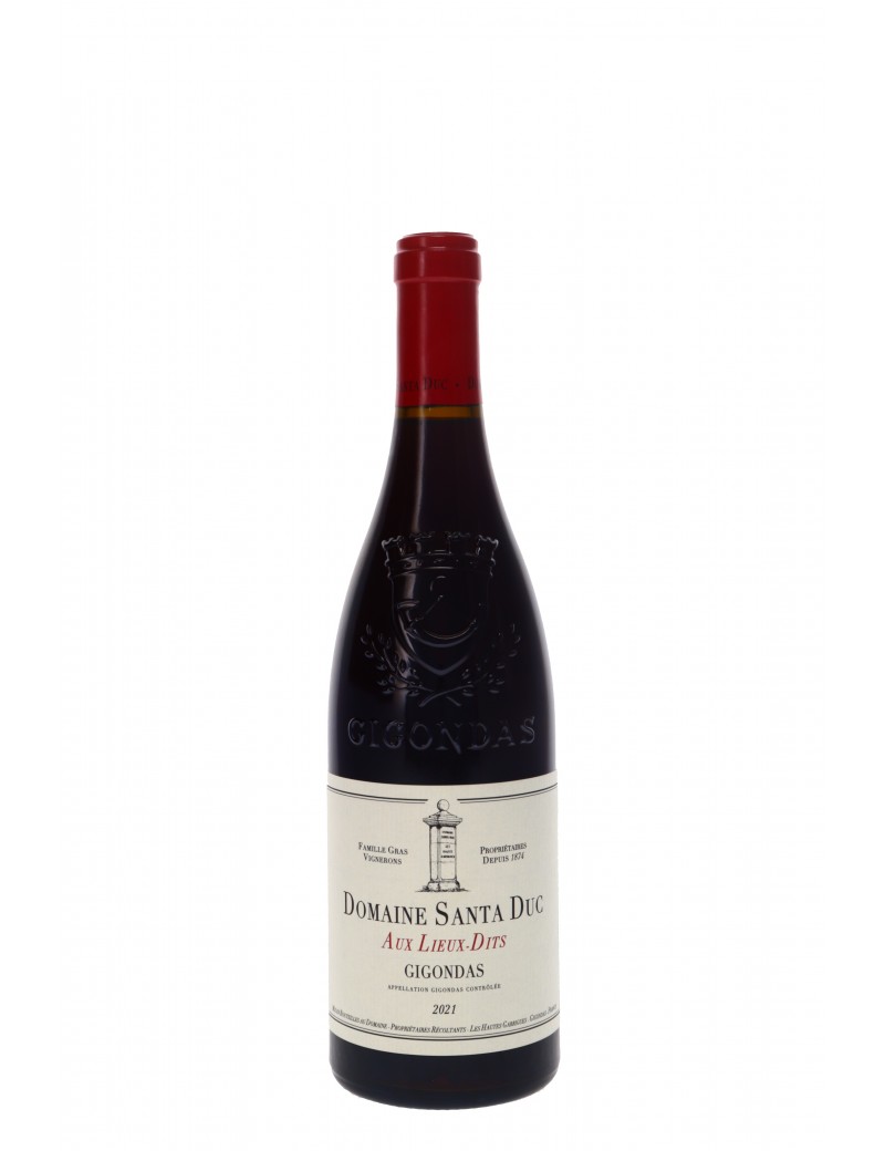 GIGONDAS AUX LIEUX DITS DOMAINE SANTA DUC