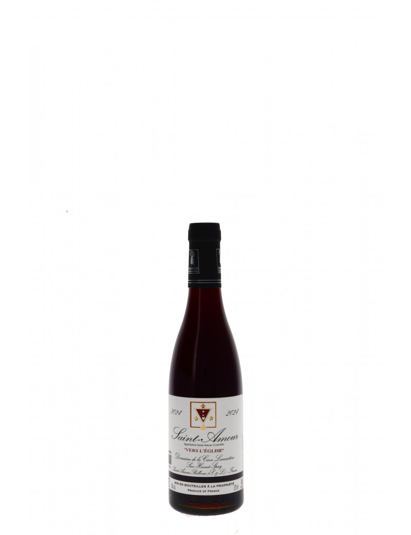 SAINT AMOUR VERS L'EGLISE DOMAINE DE LA CAVE LAMARTINE 375ml