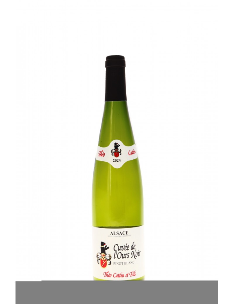 ALSACE PINOT BLANC CUVEE DE L'OURS NOIR THEO CATTIN
