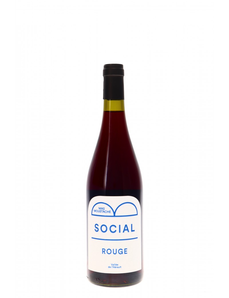 IGP PAYS D'HERAULT SOCIAL ROUGE MAS MOUSTACHE