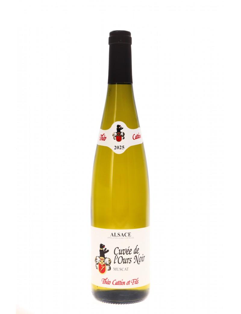 ALSACE MUSCAT CUVEE DE L'OURS NOIR THEO CATTIN