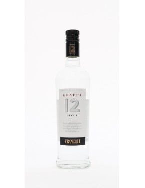 GRAPPA FRANCOLI "12" SECCA 40°   70CL