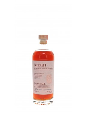 WHISKY ARRAN SHERRY CASK 55,8°   70CL
