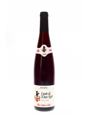 ALSACE PINOT NOIR CUVEE DE L'OURS NOIR CATTIN