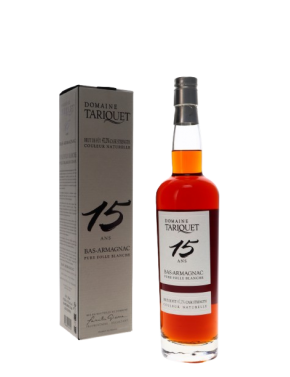 BAS-ARMAGNAC TARIQUET PURE FOLIE BLANCHE 15ANS 47,2°   70CL