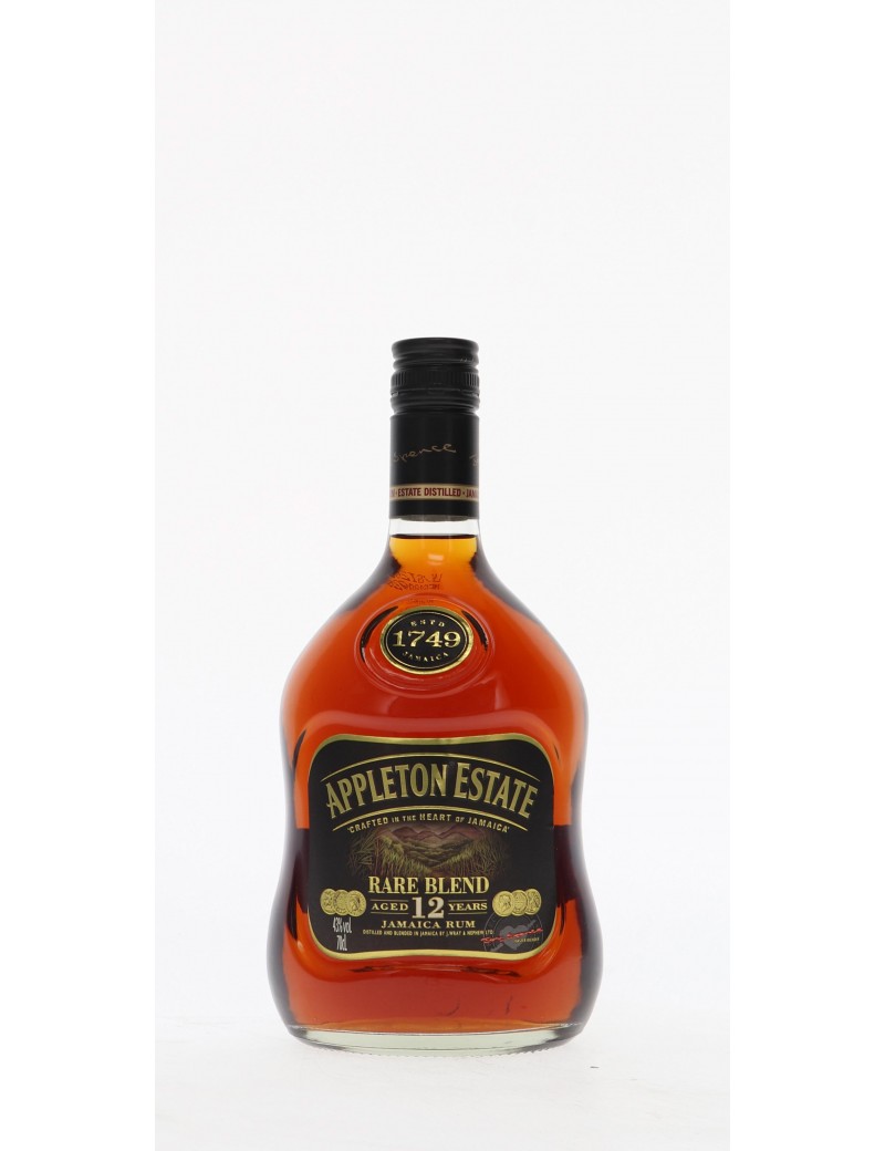 RHUM APPLETON ESTATE 12 ANS 43°   70CL