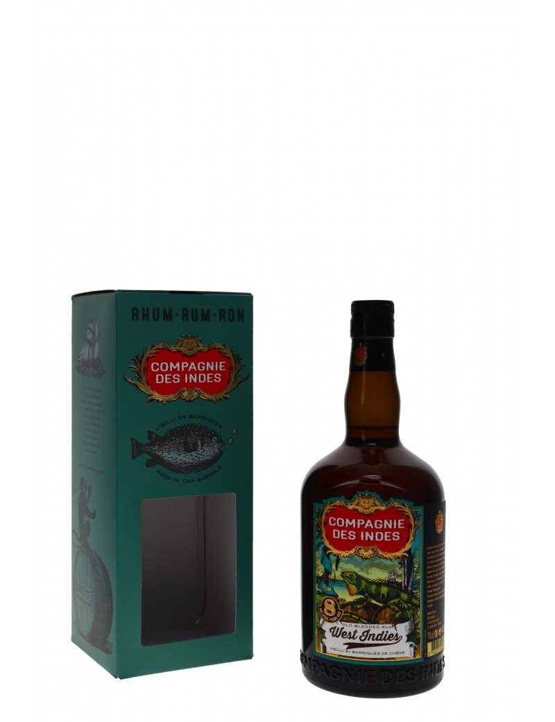 RHUM COMPAGNIE DES INDES WEST INDIES 40°   70CL