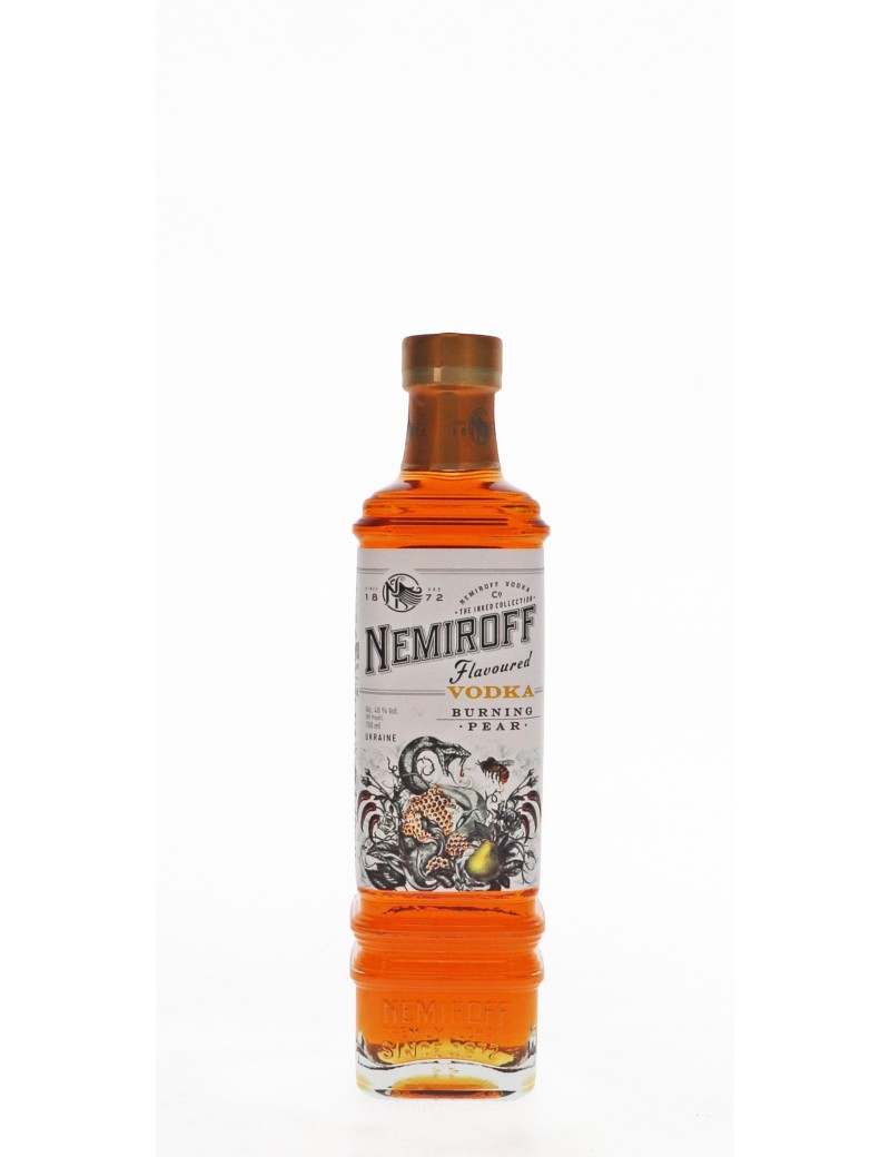 VODKA NEMIROFF BURNING PEAR 40°   70CL