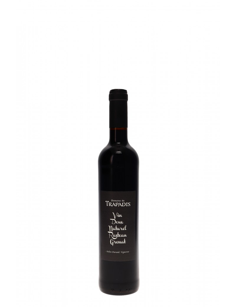 VIN DOUX NATUREL RASTEAU GRENAT DOMAINE DU TRAPADIS