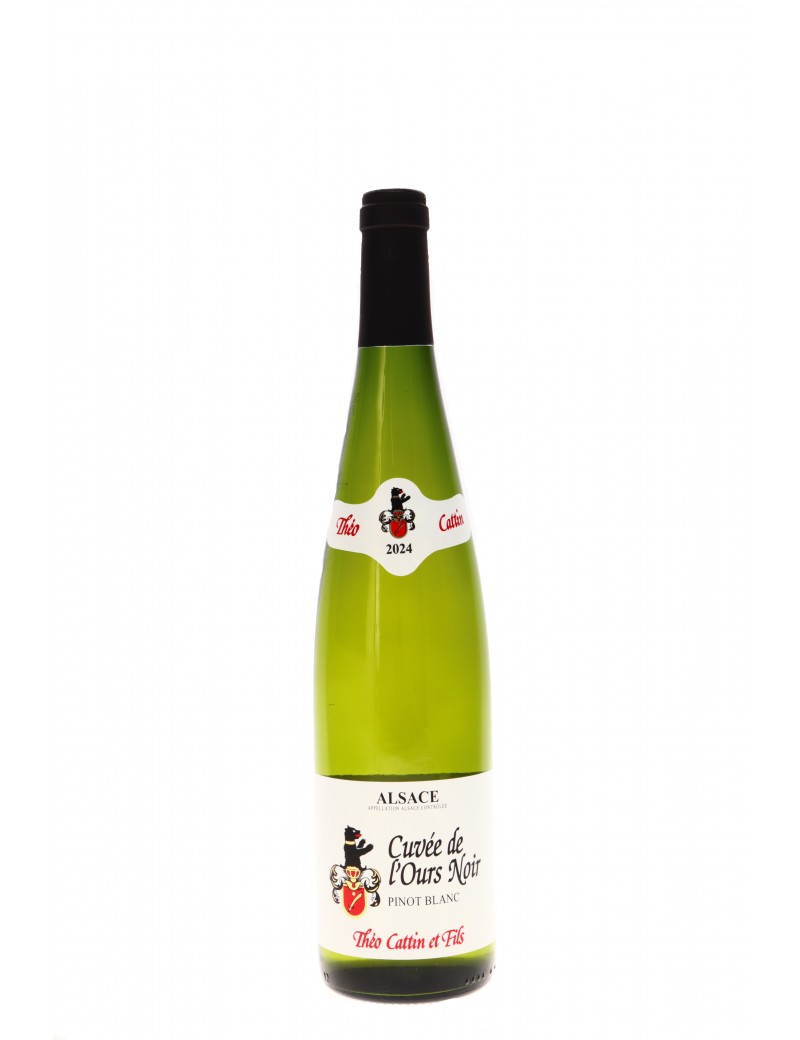 ALSACE PINOT BLANC CUVEE DE L'OURS NOIR THEO CATTIN