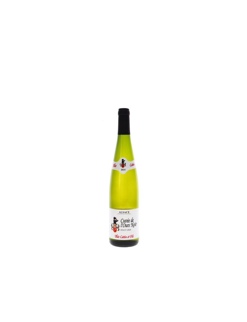 ALSACE PINOT GRIS CUVEE DE L'OURS NOIR THEO CATTIN & FILS