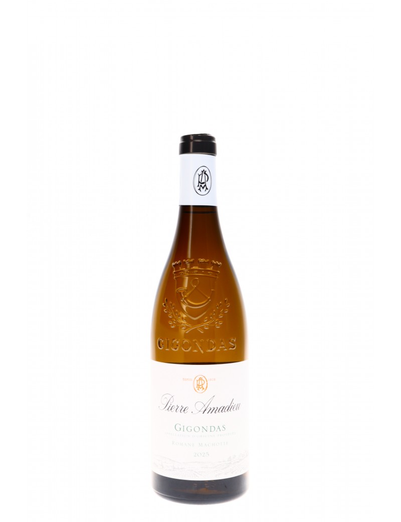 GIGONDAS BLANC ROMANE MACHOTTE PIERRE AMADIEU