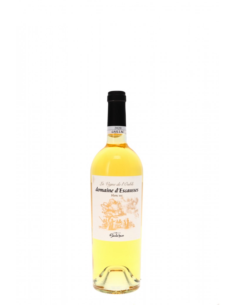 GAILLAC LA VIGNE DE L'OUBLI DOMAINE D'ESCAUSSES