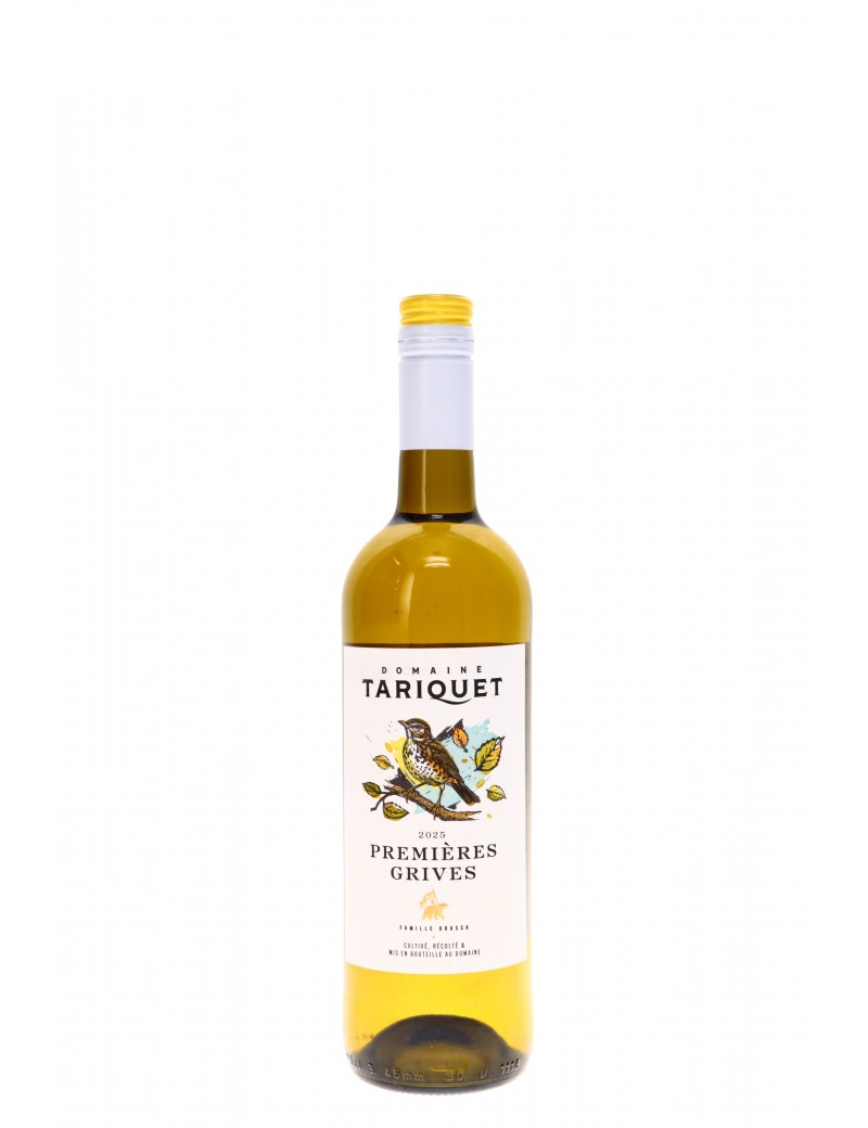 IGP COTES DE GASCOGNE PREMIERES GRIVES DOMAINE TARIQUET