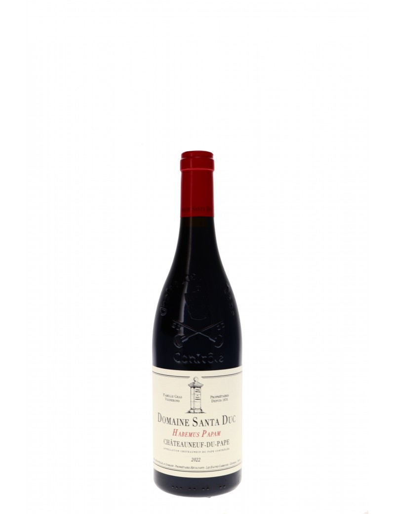 CHATEAUNEUF DU PAPE HABEMUS PAPAM DOMAINE SANTA DUC