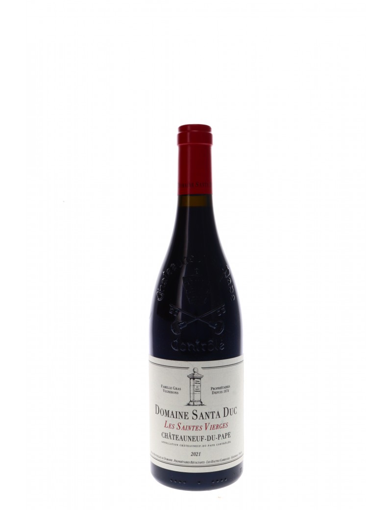 CHATEAUNEUF DU PAPE LES SAINTES VIERGES DOMAINE SANTA DUC