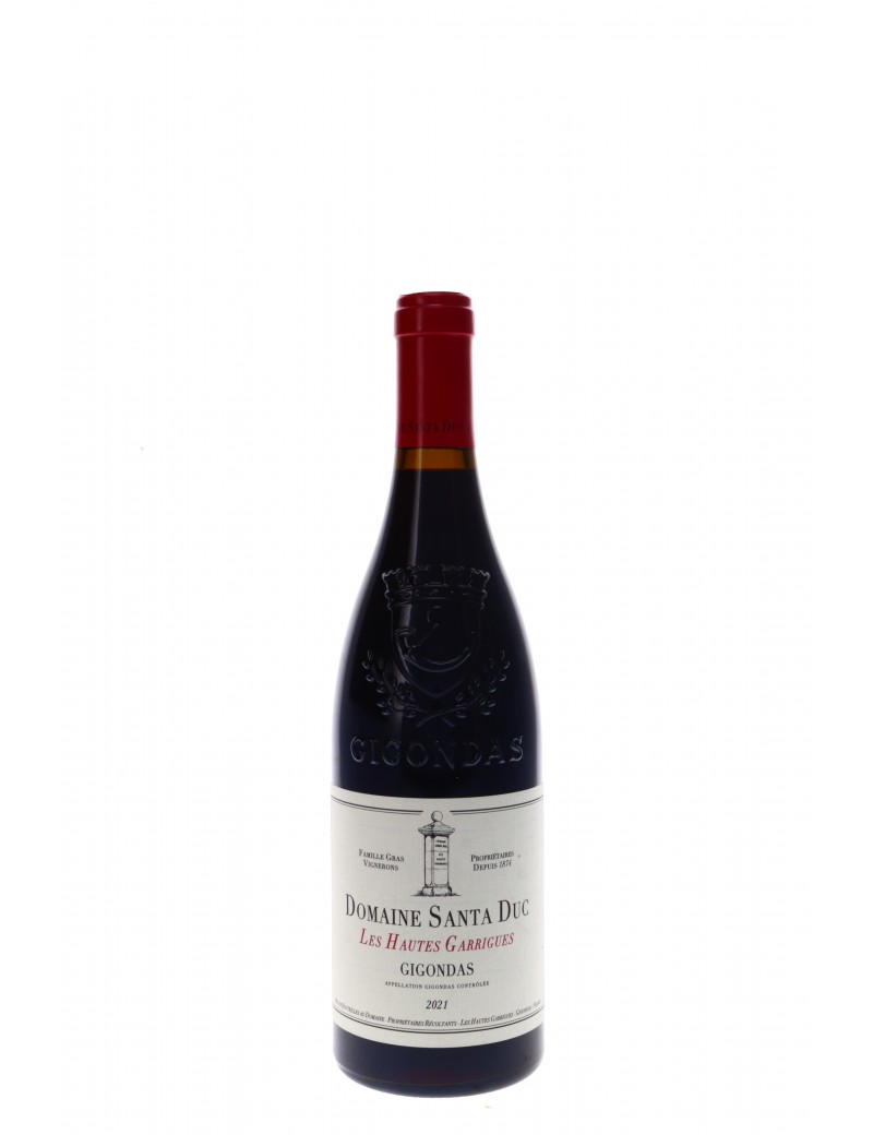 GIGONDAS LES HAUTES GARRIGUES DOMAINE SANTA DUC