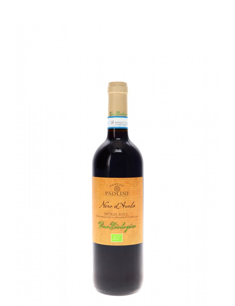 SICILIA DOC NERO D'AVOLA CANTINE MARRONE CANTINE PAOLINI