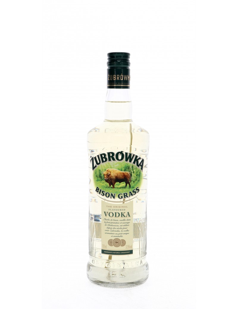 VODKA ZUBROWKA BISON GRASS 37,5°    70CL