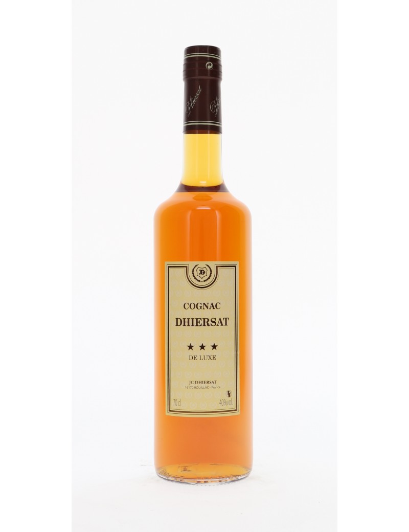 COGNAC DHIERSAT DE LUXE 3 ANS 40°   70CL