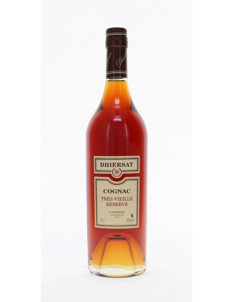 COGNAC DHIERSAT TRES VIEILLE RESERVE 18 ANS 40°   70CL