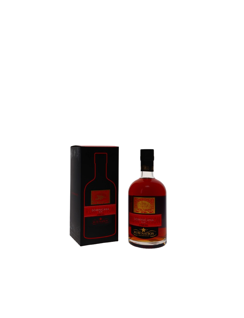 RHUM NATION DOMINICANA 8 ANS  40,9° 70CL